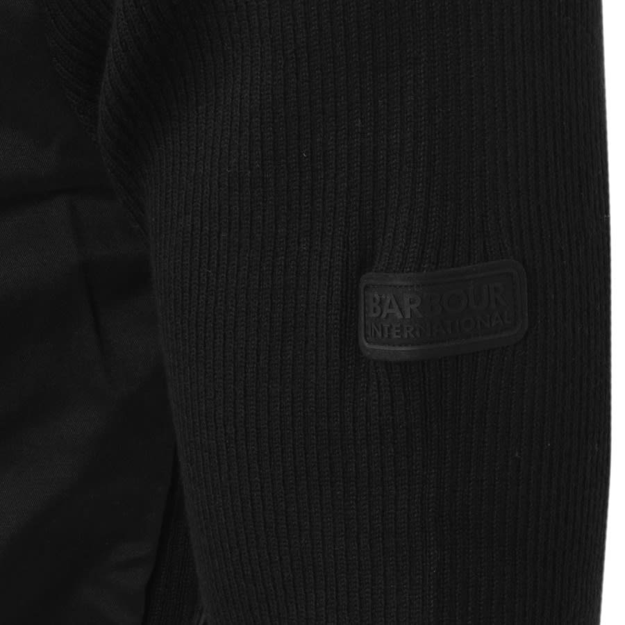 Alternative Image for ProductBarbour International Hairpin Hoodie Black3
